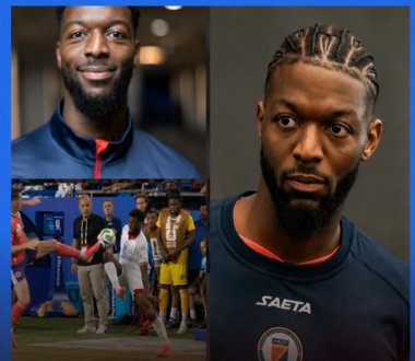 Bonne nouvelle pour les fans d'Haïti: Touché lors du match contre L'Ecosse après une faute sévére de Kenny McLean.Comment va sa blessure?  