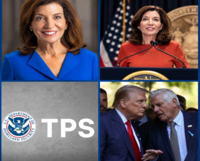 TPS en danger : la Cour suprême face à une décision cruciale soutenue par Kathy Hochul.Qui est Kathy Hochul?