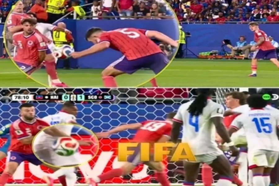 L’arbitre du match Écosse–Haïti pourrait écoper de lourdes sanctions en raison de la façon dont le match a été sifflé