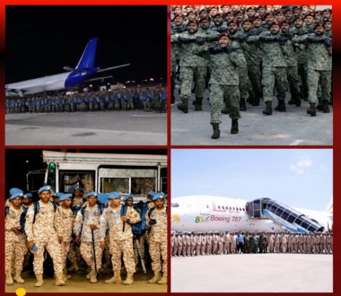 Renforts inattendus : 300 soldats sri-lankais débarquent à Port-au-Prince. Quelle est la date exacte de leur arrivée ? 