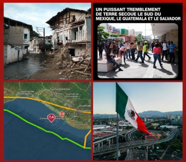 Un puissant tremblement de terre a secoué le Mexique, le Guatemala et le Salvador.Quelles conséquences immédiates le séisme a-t-il provoquées ? 
