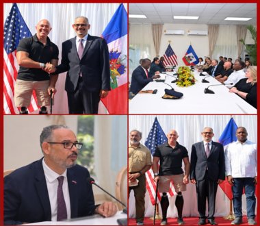 Haïti–États-Unis : les deux principaux dossiers au cœur des discussions entre le Premier ministre et la délégation américaine