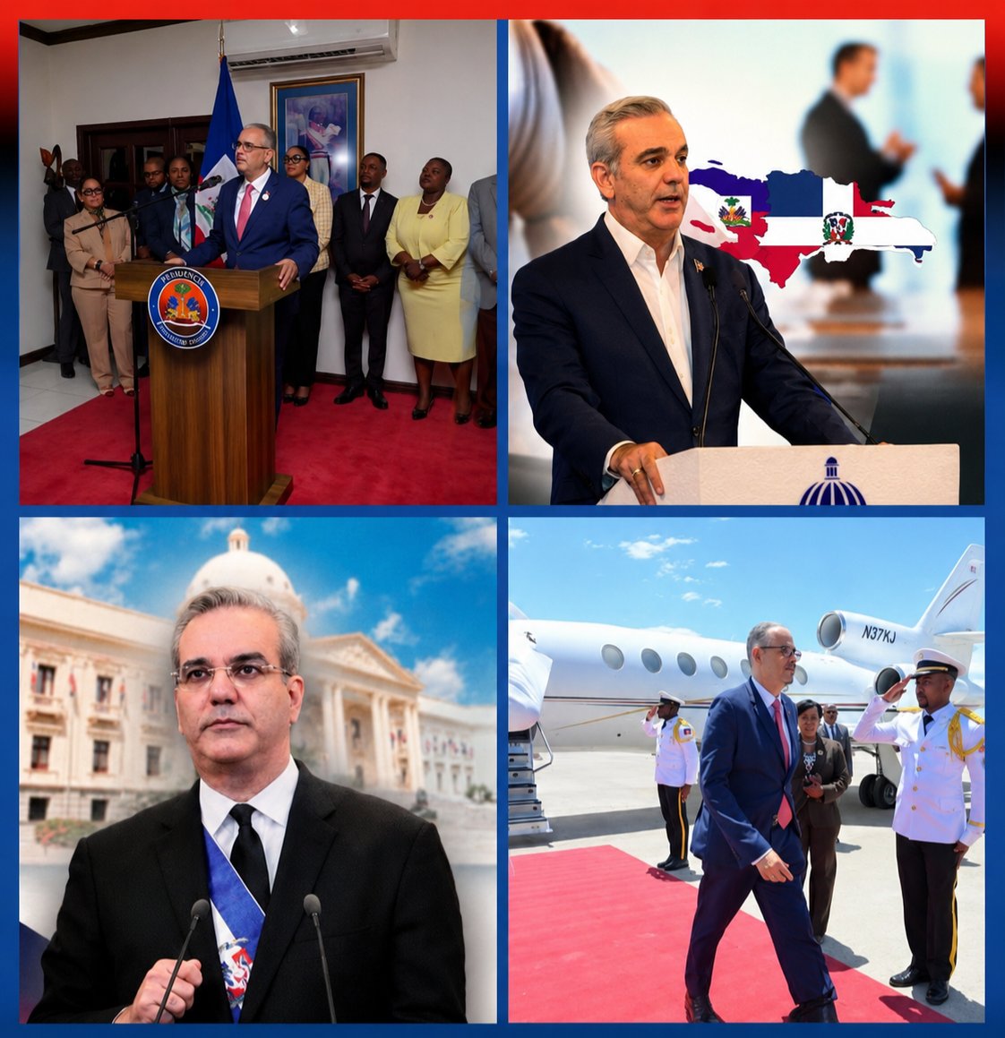 Tension maîtrisée? Abinader et Port-au-Prince gardent la ligne.Quel est l'objectif principal des contacts entre le président Abinader et les autorités haïtiennes ? 