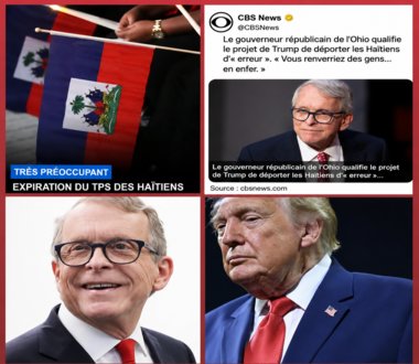 TPS des Haïtiens : le gouverneur républicain de l’Ohio, Mike DeWine, met en garde contre une décision controversée de Donald Trump