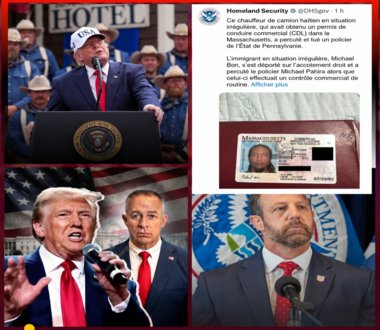 Affaire explosive : un chauffeur haïtien au cœur d’une décision choc de l’administration Trump.De quoi le chauffeur est-il accusé?
