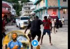 À Cap-Haïtien, une image simple mais marquante circule sur les réseaux sociaux : Duckens Nazon aux côtés des enfants d’un quartier populaire. Que faisait-il sur place ?