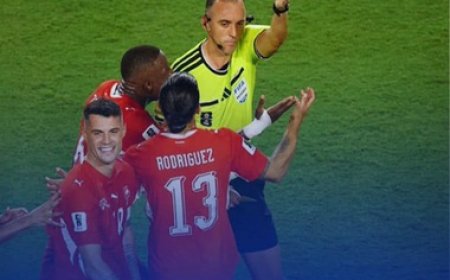 L' Argentine face à la Suisse, le carton rouge contre la Suisse : une décision justifiée ?*  