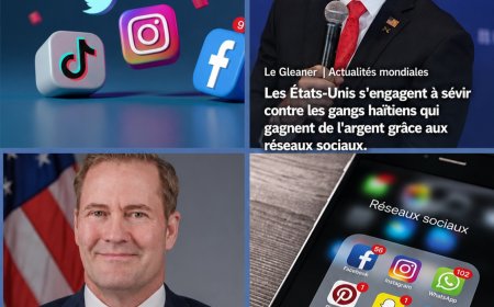 États-Unis vs gangs haïtiens : L’ambassade des États-Unis a annoncé que Washington compte bloquer les gangs haïtiens qui utilisent les réseaux sociaux.Pourquoi?