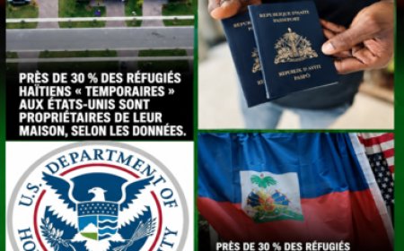 Un chiffre surprenant qui suscite le débat aux États-Unis : près de 30% des Haïtiens bénéficiant d’un statut temporaire sont propriétaires de leur logement.