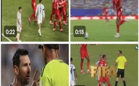 Certains des scandales d'arbitrage qui se sont produits dans le match Argentine contre Suisse
