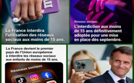 La France : Réseaux sociaux interdits aux mineurs.Pourquoi?