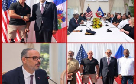 Haïti–États-Unis : les deux principaux dossiers au cœur des discussions entre le Premier ministre et la délégation américaine