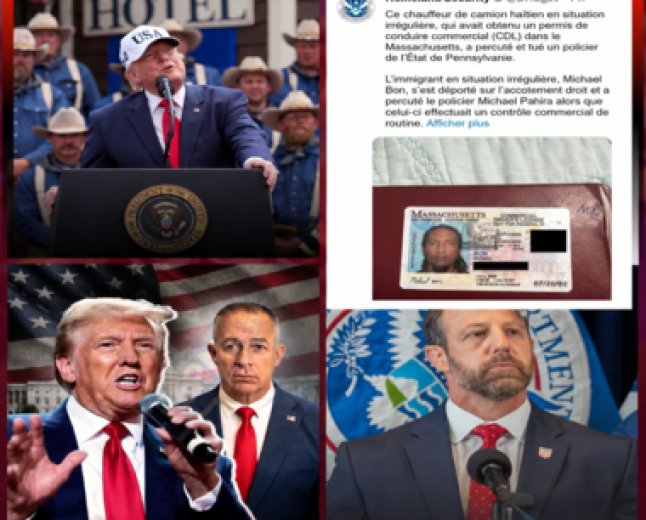 Affaire explosive : un chauffeur haïtien au cœur d’une décision choc de l’administration Trump.De quoi le chauffeur est-il accusé?