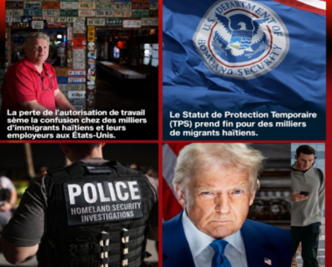 États-Unis : la fin des permis de travail plonge des milliers d’Haïtiens dans l’incertitude