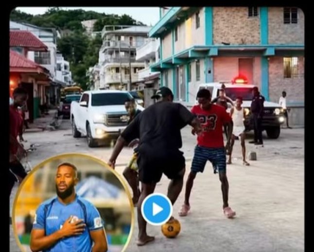 À Cap-Haïtien, une image simple mais marquante circule sur les réseaux sociaux : Duckens Nazon aux côtés des enfants d’un quartier populaire. Que faisait-il sur place ?