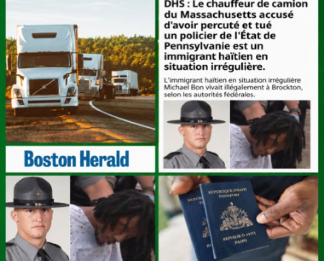 Drame en Pennsylvanie : un chauffeur haïtien impliqué dans une affaire criminelle choquante. Qui est le suspect et quel est son statut migratoire ?