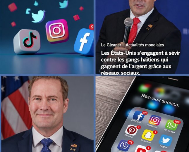 États-Unis vs gangs haïtiens : L’ambassade des États-Unis a annoncé que Washington compte bloquer les gangs haïtiens qui utilisent les réseaux sociaux.Pourquoi?