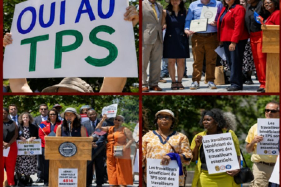 Boston lance un grand mouvement de soutien pour les bénéficiaires du TPS.Quel est l’objectif principal de ce mouvement de soutien pour les bénéficiaires du TPS à Boston ?