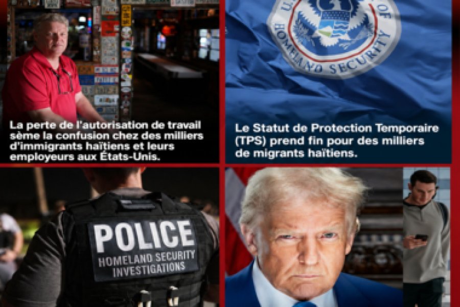 États-Unis : la fin des permis de travail plonge des milliers d’Haïtiens dans l’incertitude
