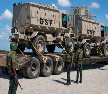 Haïti : nouveaux véhicules blindés déployés et point sur le GFS aux Gonaïves.