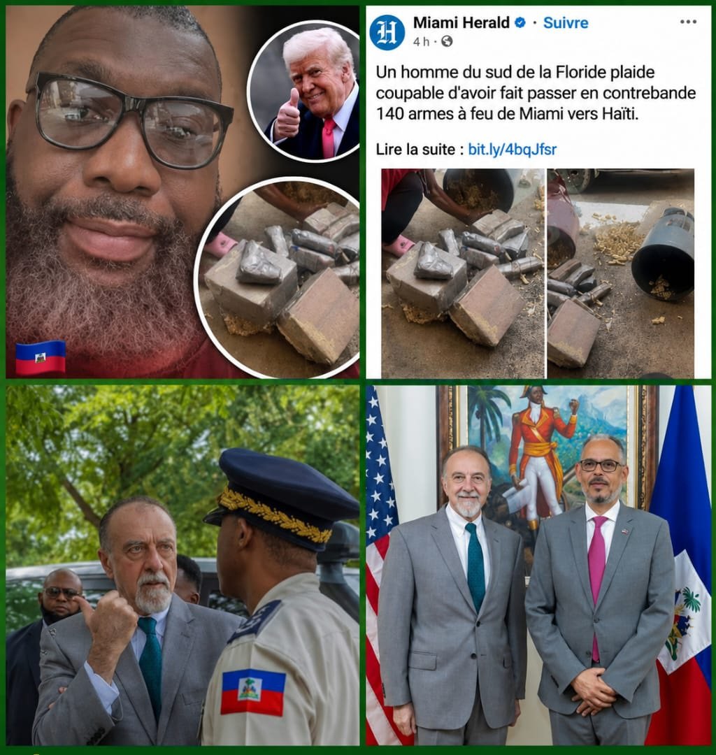 Arrestation internationale : un réseau d’armes vers Haïti dévoilé. Qui est impliqué ?