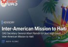 Mission internationale en Haïti : la communauté internationale peut-elle contribuer à une véritable stabilisation du pays ?