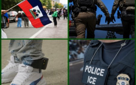 La nouvelle pression exercée par l’ICE sur les ressortissants haïtiens se manifeste notamment par l’installation de bracelets électroniques à leurs chevilles.
