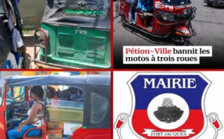 Pétion-Ville serre la vis : pourquoi les motos à trois roues sont-elles interdites d’accès ?