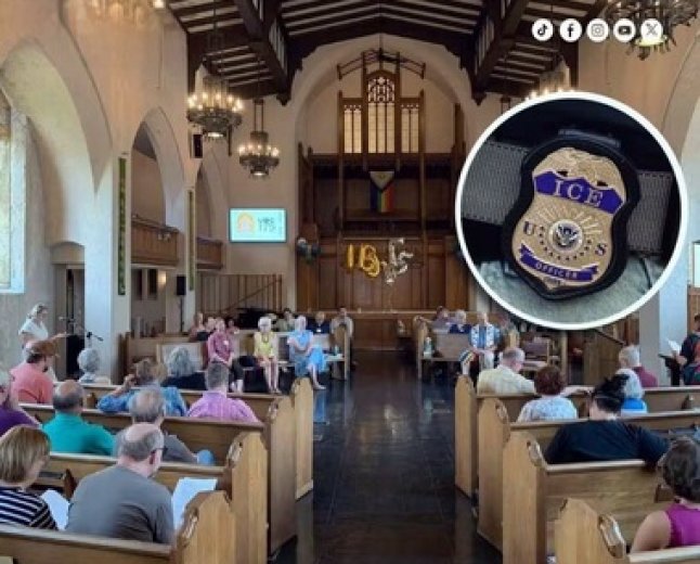 Des agents de l’ICE sont entrés en secret dans une église… que s’est-il vraiment passé ?