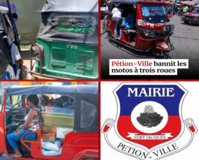 Pétion-Ville serre la vis : pourquoi les motos à trois roues sont-elles interdites d’accès ?