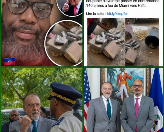 Arrestation internationale : un réseau d’armes vers Haïti dévoilé. Qui est impliqué ?