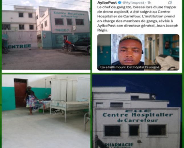 Le directeur de l’hôpital a confirmé au journal AyiboPost que ce sont les médecins de l’établissement qui ont sauvé la vie d’Izo, activement recherché par la police.