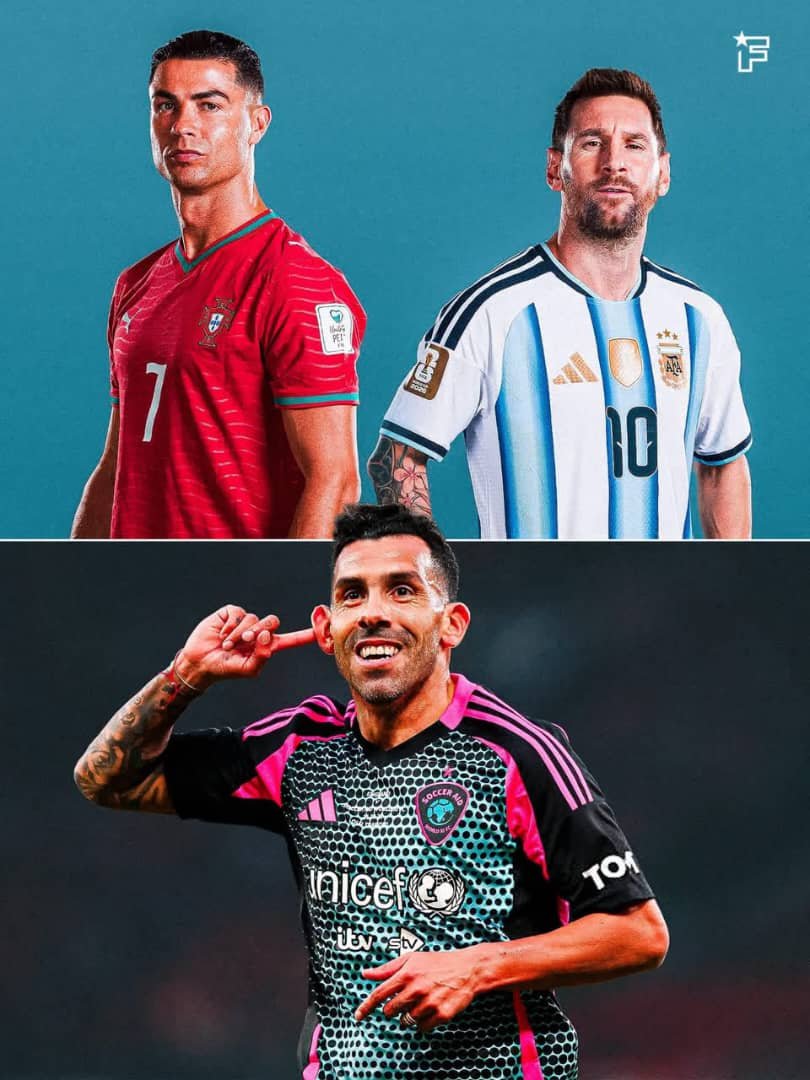 MESSI ET CRISTIANO RONALDO DANS LA MÊME ÉQUIPE : Carlos Tevez le confirme !