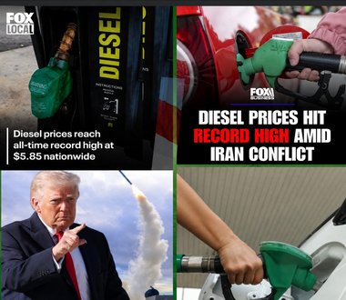 à 5,85 dollars : La guerre en Iran a des conséquences directes sur le portefeuille des Américains