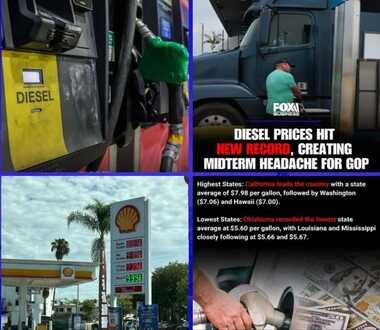 Le diesel dépasse 6 dollars : les Républicains sont-ils face à une nouvelle crise du coût de la vie ?
