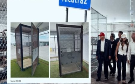 Floride : l’ICE enferme des migrants dans des « cages métalliques » à Alligator Alcatraz, selon le DHS-OIG