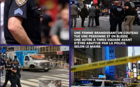 Une intervention policière a tourné au drame à Times Square, au cœur de New York.