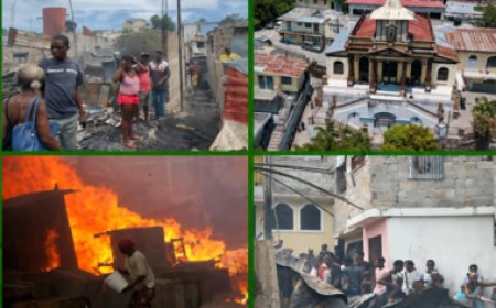 Incendie dévastateur à Port-au-Prince : plus de 30 maisons réduites en cendres, que s'est-il réellement passé ?