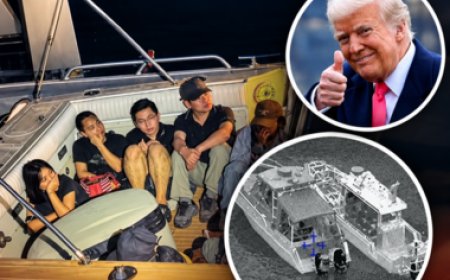 Une interception en mer révèle un surprenant groupe de migrants