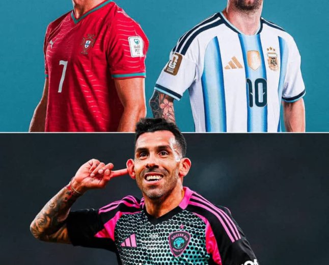 MESSI ET CRISTIANO RONALDO DANS LA MÊME ÉQUIPE : Carlos Tevez le confirme !