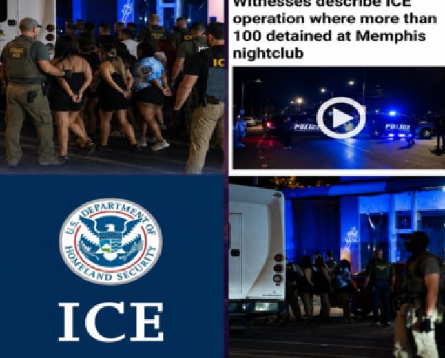 Nuit de terreur à Memphis : l'ICE arrête plus de 100 personnes dans une boîte de nuit