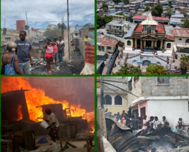 Incendie dévastateur à Port-au-Prince : plus de 30 maisons réduites en cendres, que s'est-il réellement passé ?
