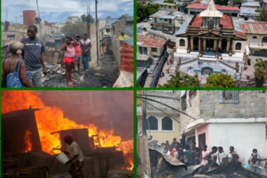 Incendie dévastateur à Port-au-Prince : plus de 30 maisons réduites en cendres, que s'est-il réellement passé ?