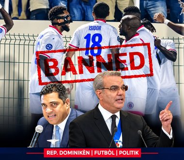 Après le 4-1 d’Haïti, la République dominicaine interdit ses stades aux Grenadiers
