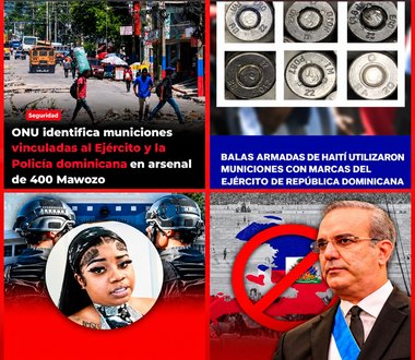 *Haïti–République dominicaine : plus de 900 000 munitions appartenant à la police et à l’armée dominicaines auraient été utilisées par des gangs haïtiens*