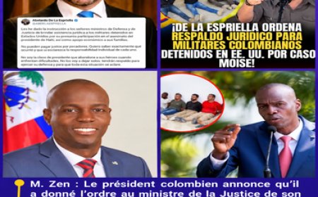 Affaire Jovenel Moïse : une annonce colombienne qui interroge