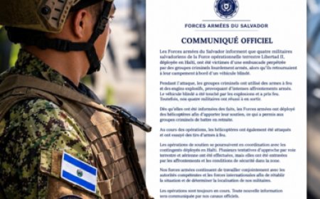 Haïti : cinq soldats salvadoriens introuvables, que s’est-il passé ?