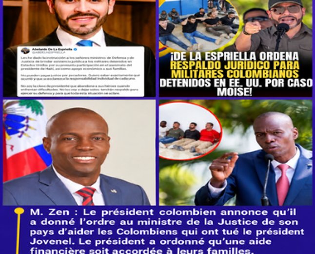 Affaire Jovenel Moïse : une annonce colombienne qui interroge