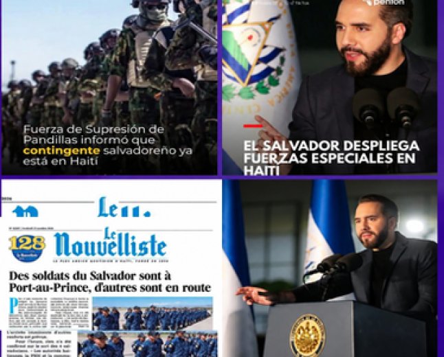 Le président Nayib Bukele prend le monde comme témoin : il vient récupérer ses quatre soldats et il est déjà passé à l’action !