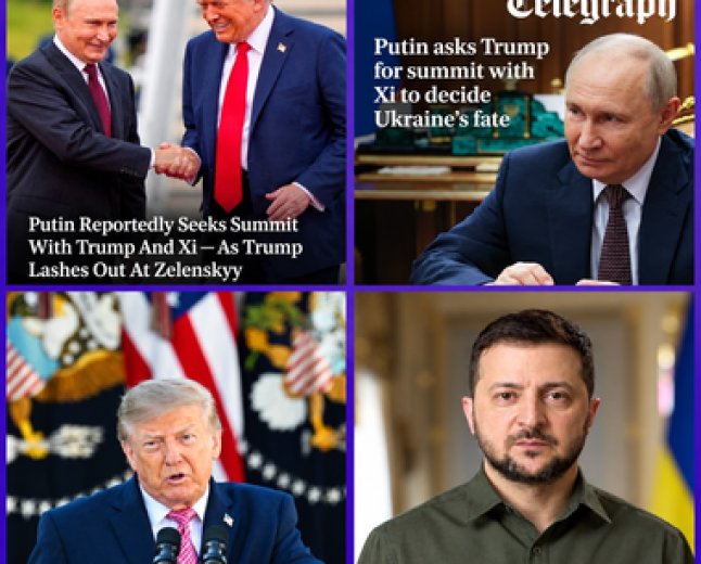 Guerre en Ukraine : Trump, Poutine et Xi Jinping bientôt réunis pour négocier la paix ?